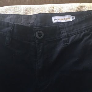Volcom brand black classic pants